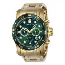 Reloj Para Hombre Invicta Pro Diver 23653 Oro