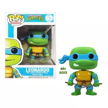 Funko Pop 63 Ninja Turtles Leonardo Año 2013 Original