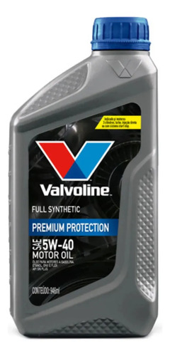 Valvoline Premium Protection 5w40 Sintético