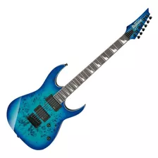 Guitarra Gio Ibanez Grgr221pa Aqua Burst Aqb Cap. Humbucker