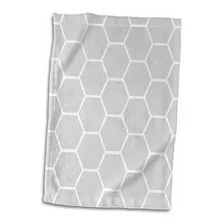 3d Rose Gray Honeycomb Patterncoleccion Contemporanea De M