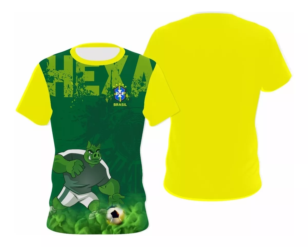 Camisa Brasil - Palmeiras Copa 2022 Adulto/infantil