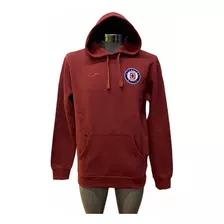 Sudadera Hoodie Original Joma Cruz Azul Maquina Celeste Vino