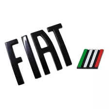Emblemas Grade Fiat Preto Argo Cronos Mobi + Italia 2021 22