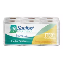 Papel Toalha Itb01 1200m Folha Simples Inovatta Santher