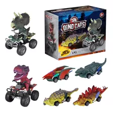 Juguetes Niños Car Dinosaurios Carreras Y Todoterreno 2+4
