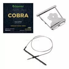 Kit Corda De Viola Caipira + Cordal Afinador +captador Piezo