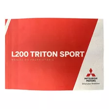 Manual Proprietario L200 Triton Sport 2017 A 2020 Original