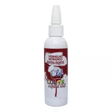 Corante Liquido Gel Vermelho Morango Extra Forte 60g Iceberg