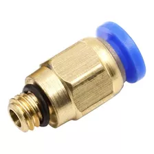 Conector Bowden Pc4-m6 Tubo Ptfe 4mm Filamento De 1.75mm X4