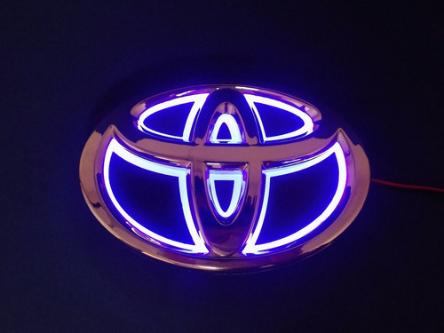 Emblema Perfil Luminoso Toyota Foto 6