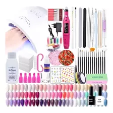 Kit X60 Completo 48w Inicial Cabina 48w Torno Uñas Deco Nail