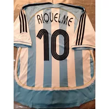 Camiseta Selección Argentina 2006 Xl Riquelme #10