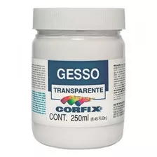 Gesso Transparente Corfix 250ml Para Pintura E Texturas