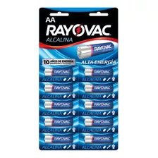 Pila Alcalina Rayovac Aa 10 Unidades / Superstore