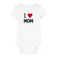 Body De Algodón Estampa I Love Mom Oshkosh 1o815110