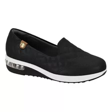 Tenis Feminino Modare Slip On Calce Facil Napa Sola Gel 