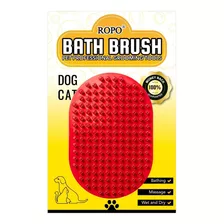 Cepillo De Baño Para Perros Ropo, Cepillo De Goma Para Masa