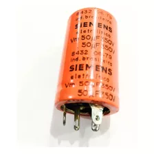 Capacitor Eletrolítico Duplo 50+50uf 350v Siemens 8432