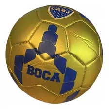 Pelota De Futbol Boca Juniors N 5 Pu Entrenamiento Camara Color Amarillo