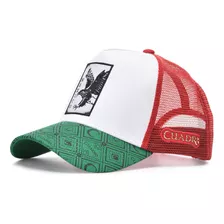 Gorra Snapback Cuadra Para Caballero Con Parche Multicolor