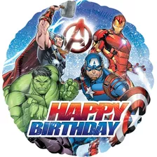 En Stock! Globos Avengers Vengadores Hulk Iron Man Thor Cap