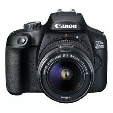  Canon Eos Kit 4000d + Lente 18-55mm Iii Dslr Color Negro