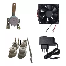 Ventilador, Fonte, Resistência, Isolador, Conector, Motor