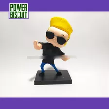 Escultura Em Biscuit - Johnny Bravo 21 Cm -- Exclusivo --