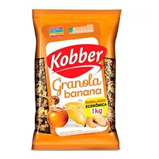 Granola De Cereais 1kg - Com Banana, Mel E Castanhas