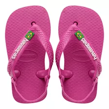 Chinelo Havaianas Infantil New Baby Brasil Logo C/ N. Fiscal