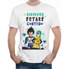 Playera Vegeta Y Bulma Dragon Ball Z San Valentin Amor