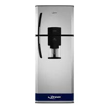 Heladera Con Freezer Drean Gris Plata 362 Litros Dispenser