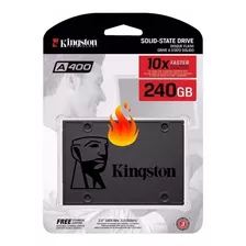 Disco Rigido Ssd Solido Kingston 240gb Sata3 400 Martinez