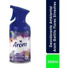 Arom Aromatizante Gatillo Flores Silvestres 250cc