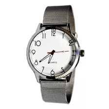 Reloj Caballero Metal Malla Clásico Elegante Casual Hombre