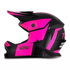 Capacete Motocross Para Meninas Pro Tork Factory Edition