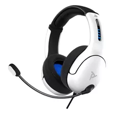 Audifonos Gaming Lvl 50 (pdp) Para Ps5, Ps4, 051-099-wh Color Blanco