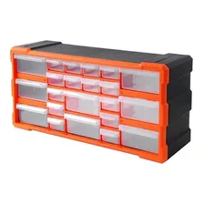 Caja Organizadora Plástica Tactix, 22 Compart, Mod 320632