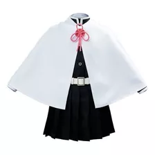 Tsuyuri Kanao Cosplay Costume For Kids Demon Slayer Outfit