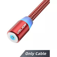 Cable De Datos Magnetico Usb, Carga Rapida 2 Mts 