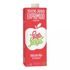 Jugo 100% Exprimido Manzana Roja Pura Frutta Pack 8 X 1 Lt