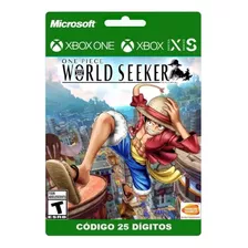 One Piece World Seeker Xbox Series X/s E Xbox One 25 Dígitos