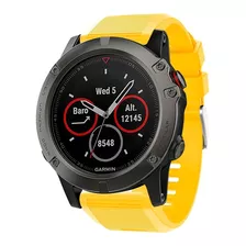 Malla Garmin Fenix 5x Easy Fit 26mm Silicona Hebilla