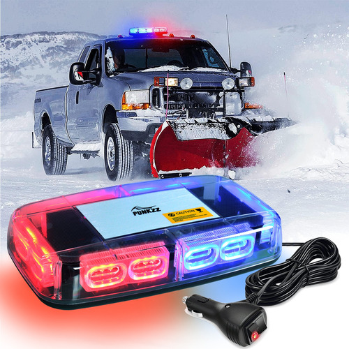 Luces Torreta Estrobo Codigo Leds Cob Policia Emergencia Foto 9