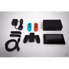 Nintendo Switch 32gb- Rojo Neón, Azul Neón Y Negro 