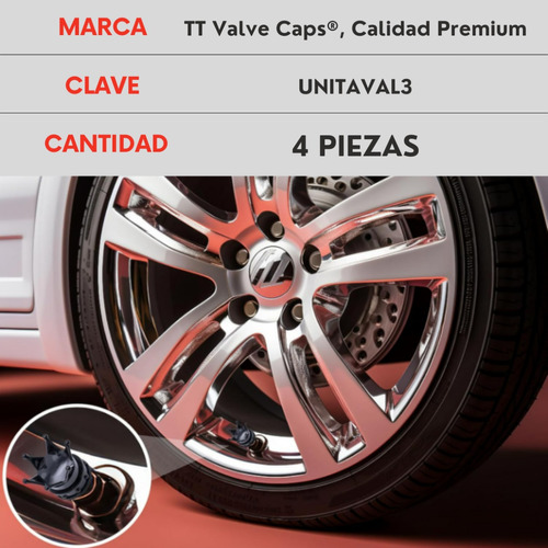 Tapones Vlvula Llanta Corona Negra 4 Pzs Para Suzuki Xl7 Foto 6