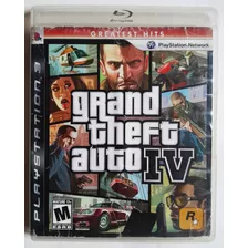 Jogo Gta Iv (4) Original Ps3 Midia Fisica.