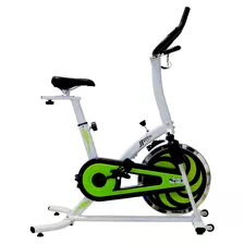 Bicicleta Fija Stick Stick Fitnes St150 Para Spinning Color Gris Y Verde