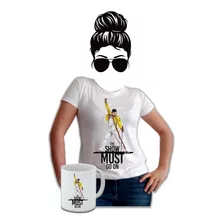 Camiseta Fredy Mercure Mujer Estampada Mug Gratis